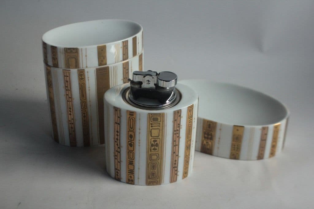 ROSENTHAL Nécessaire de fumeur Briquet de table Bjorn Wiinblad